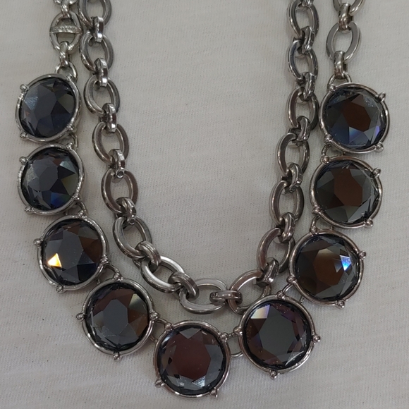 Pretty Lia Sophia Double Strand Necklace!!! - Picture 2 of 7
